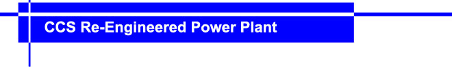 CCS Re-Engineered Power Plant